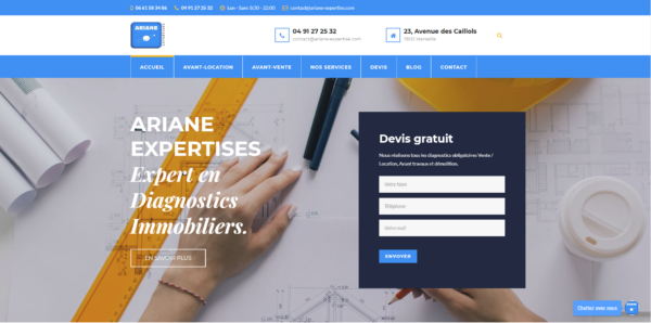 projet site ariane expertises